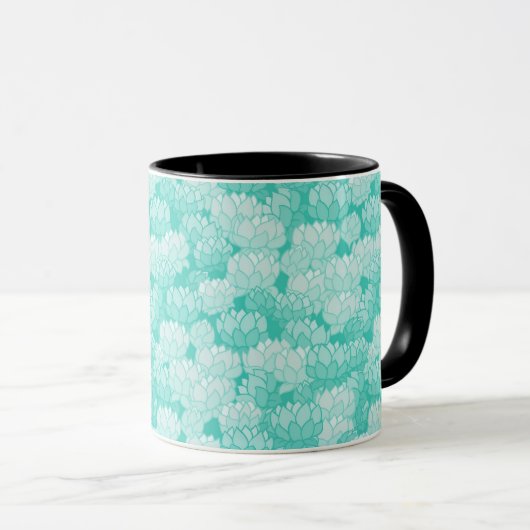 Mug Motif 2 de Lotus (Devant droit)