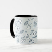Mug Motif 3 de nourriture (Devant gauche)