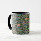 Mug Motif 3 de Paisley (Devant gauche)