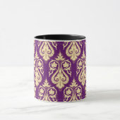 Mug Motif 4 de damassé (Centre)