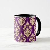 Mug Motif 4 de damassé (Devant droit)