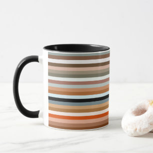 Mug Motif à bandes multiples