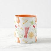 Mug Motif à cocktails croisés (Centre)