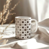 Mug Motif À damiers classique
