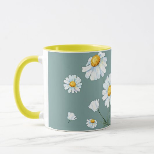 Mug Motif à fleurs Chamomile (Gauche)