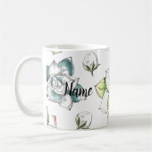 Mug motif à fleurs d'été (Gauche)