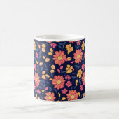 Mug Motif à fleurs rétro (Centre)