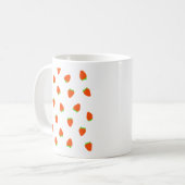 Mug motif à fraise (Devant gauche)