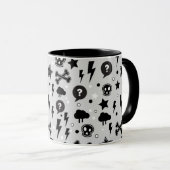 Mug Motif à la mode (Devant droit)