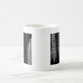 Mug Motif à points Nuances de gris (Centre)