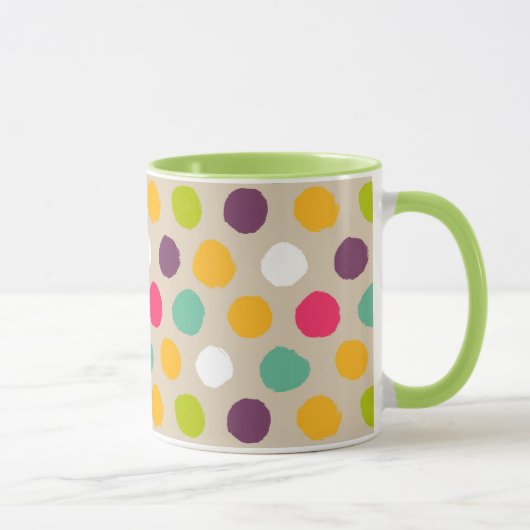 Mug motif à pois (Droite)