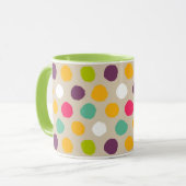 Mug motif à pois (Devant gauche)
