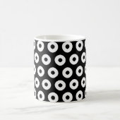 Mug Motif à pois noir et blanc (Centre)