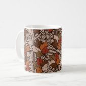 Mug Motif à quatre doigts Maple Feuille (Devant gauche)