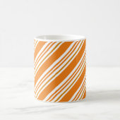 Mug Motif à rayures de saison automnale (Centre)