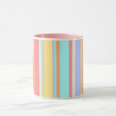 Mug Motif à rayures pastel (Centre)