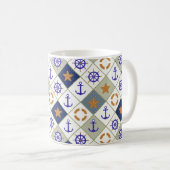 Mug Motif à thème marin 2 (Devant droit)