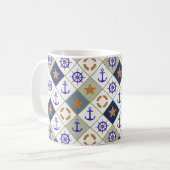 Mug Motif à thème marin 2 (Devant gauche)