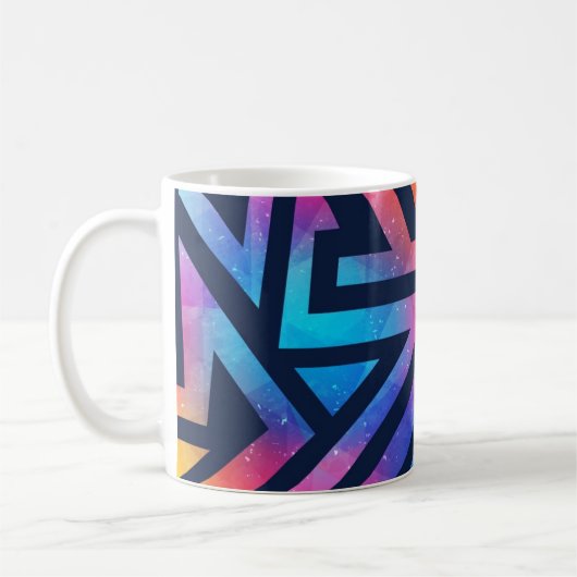 Mug motif Abstrait (Gauche)