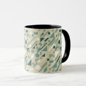 Mug Motif abstrait (Devant droit)