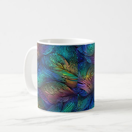 Mug Motif Abstrait 01 (Devant gauche)