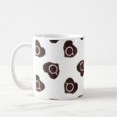 Mug motif Abstrait à café (Gauche)