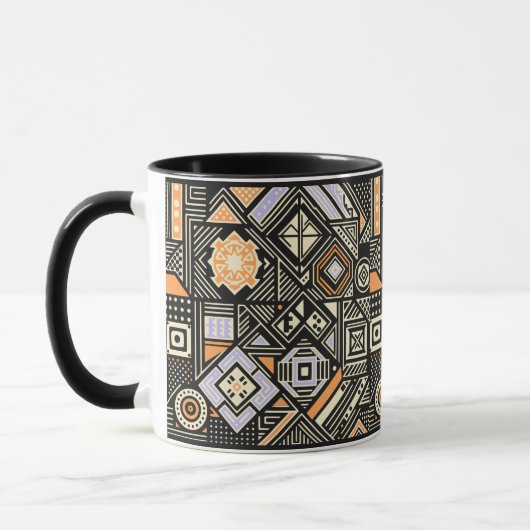 Mug motif Abstrait aux formes géométriques (Gauche)