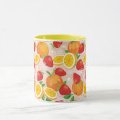 Mug Motif abstrait avec la fraise (Centre)