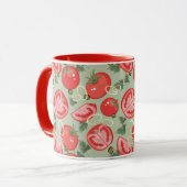 Mug Motif abstrait avec la tomate (Devant gauche)