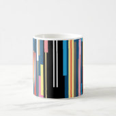 Mug Motif Abstrait Bright Stripe (Centre)