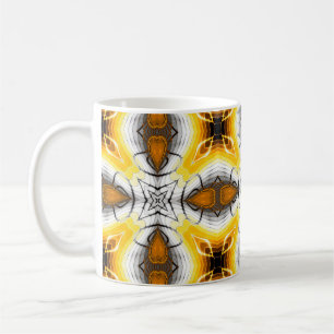 Mug motif Abstrait. Carré ornemental révérencieux
