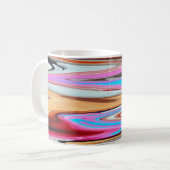 Mug Motif abstrait coloré (Devant gauche)