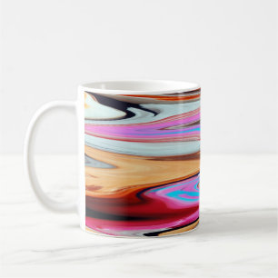 Mug Motif abstrait coloré