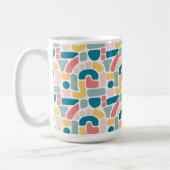 Mug Motif Abstrait coloré (Gauche)