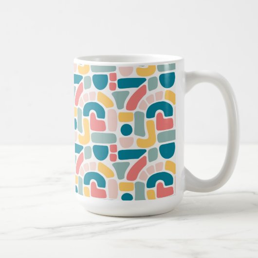 Mug Motif Abstrait coloré (Droite)