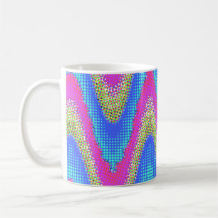 Mug Motif Abstrait Coloré 1