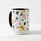 Mug Motif Abstrait Coloré Moderne (Devant gauche)