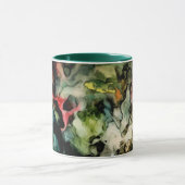 Mug Motif Abstrait Cool de la palette Messy (Centre)