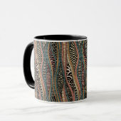 Mug Motif abstrait dans le style ethnique (Devant gauche)