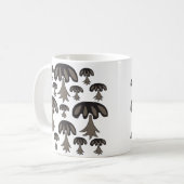Mug Motif Abstrait de Champignon (Devant gauche)