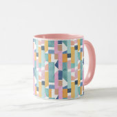 Mug Motif abstrait de forme d'aquarelle (Devant droit)