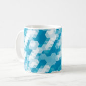Mug motif Abstrait de formes géométriques arrière-plan (Devant gauche)