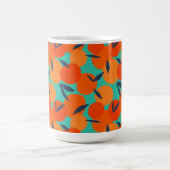 Mug Motif Abstrait de fruits orange (Centre)