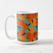 Mug Motif Abstrait de fruits orange (Gauche)
