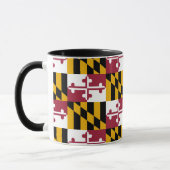 Mug Motif Abstrait du Maryland (Gauche)