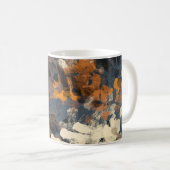 Mug Motif abstrait fait main. Art moderne (Devant droit)