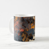 Mug Motif abstrait fait main. Art moderne (Devant gauche)