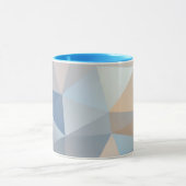 Mug Motif abstrait frais de triangle (Centre)