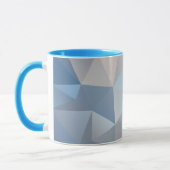 Mug Motif abstrait frais de triangle (Gauche)