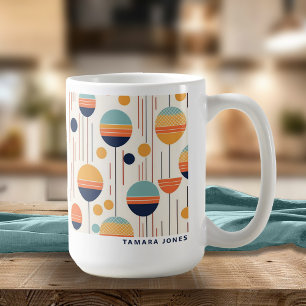 Mug Motif Abstrait géométrique Bauhaus n° 1 ID1068